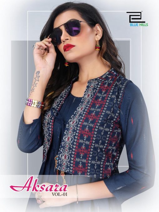 Blue Hills Aksara Vol 1 Kurti Wholesale Catalog 6 Pcs 1 510x680 - Blue Hills Aksara Vol 1 Kurti Wholesale Catalog 6 Pcs