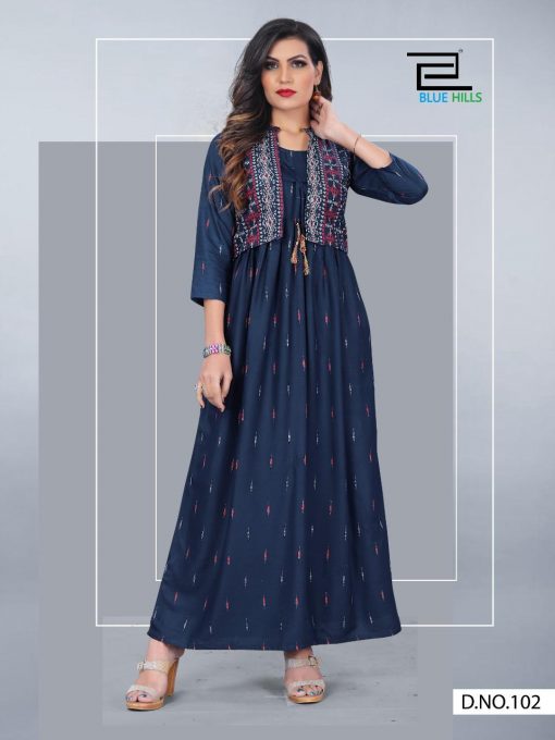 Blue Hills Aksara Vol 1 Kurti Wholesale Catalog 6 Pcs 9 510x680 - Blue Hills Aksara Vol 1 Kurti Wholesale Catalog 6 Pcs