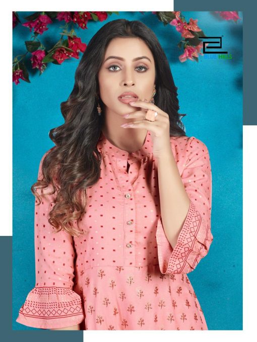 Blue Hills Classy Kurti Wholesale Catalog 5 Pcs 11 510x680 - Blue Hills Classy Kurti Wholesale Catalog 5 Pcs