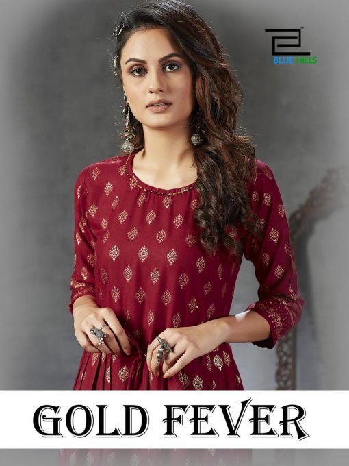 Blue Hills Gold Fever Kurti Wholesale Catalog 5 Pcs 2 510x680 - Blue Hills Gold Fever Kurti Wholesale Catalog 5 Pcs