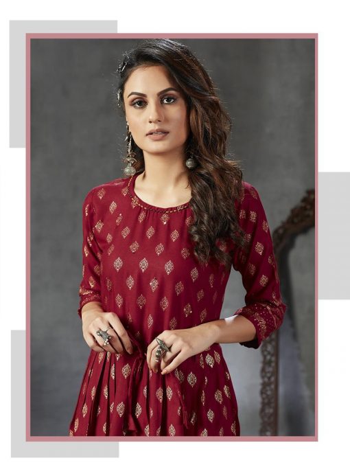 Blue Hills Gold Fever Kurti Wholesale Catalog 5 Pcs 4 510x680 - Blue Hills Gold Fever Kurti Wholesale Catalog 5 Pcs