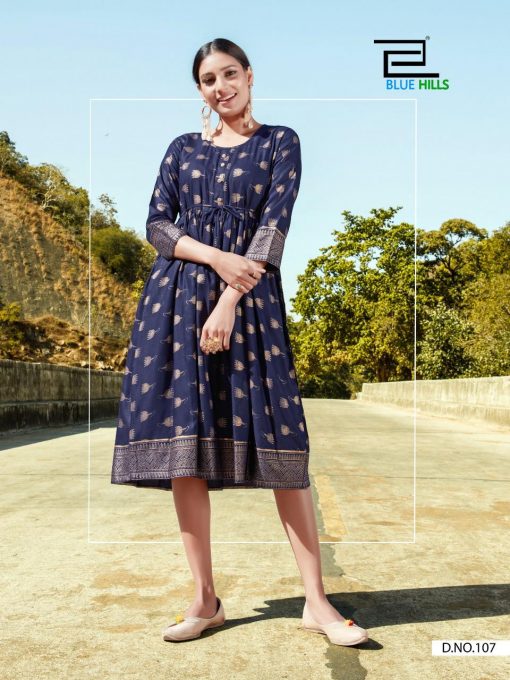 Blue Hills Payal Kurti Wholesale Catalog 10 Pcs 11 510x680 - Blue Hills Payal Kurti Wholesale Catalog 10 Pcs