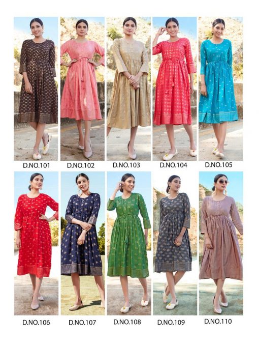 Blue Hills Payal Kurti Wholesale Catalog 10 Pcs 14 510x680 - Blue Hills Payal Kurti Wholesale Catalog 10 Pcs