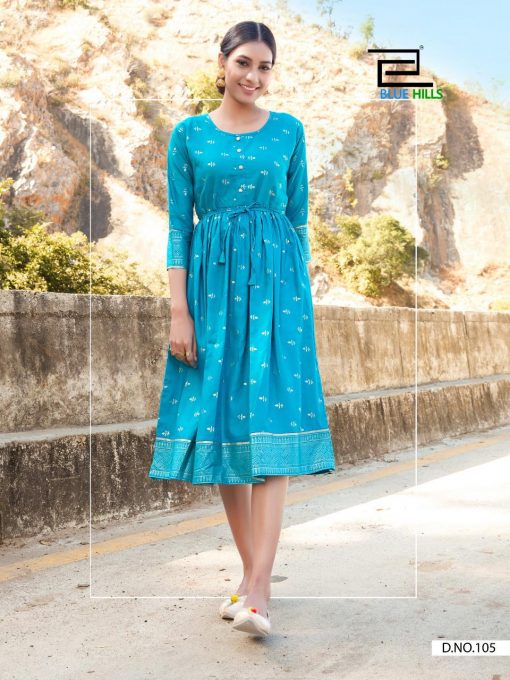 Blue Hills Payal Kurti Wholesale Catalog 10 Pcs 6 510x680 - Blue Hills Payal Kurti Wholesale Catalog 10 Pcs