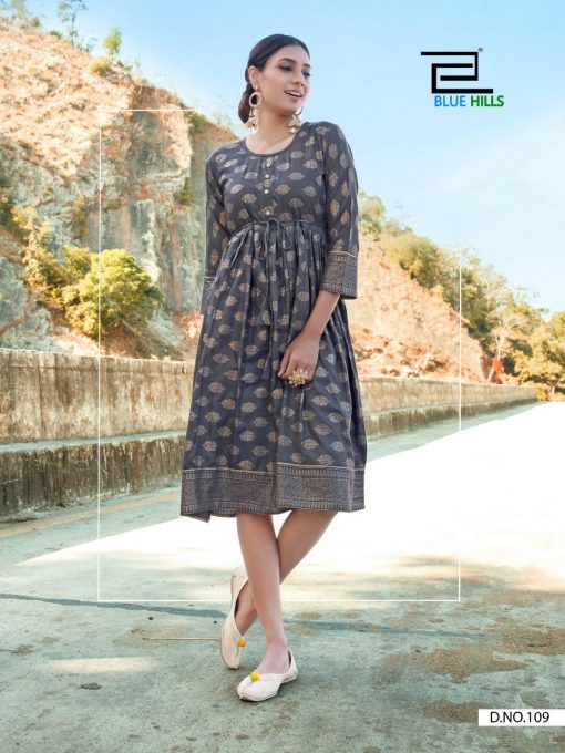 Blue Hills Payal Kurti Wholesale Catalog 10 Pcs 9 510x680 - Blue Hills Payal Kurti Wholesale Catalog 10 Pcs