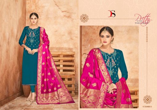 Deepsy Sabiha Banaras Vol 2 Salwar Suit Wholesale Catalog 6 Pcs 4 510x359 - Deepsy Sabiha Banaras Vol 2 Salwar Suit Wholesale Catalog 6 Pcs