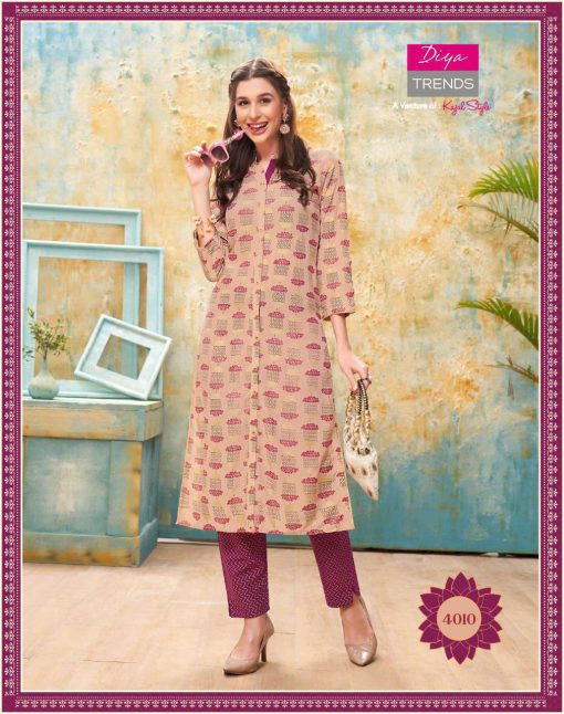 Diya Trends Forever Vol 4 by Kajal Style Kurti with Pant Wholesale Catalog 12 Pcs 11 510x646 - Diya Trends Forever Vol 4 by Kajal Style Kurti with Pant Wholesale Catalog 12 Pcs