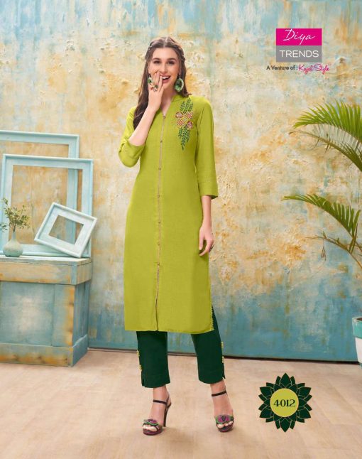 Diya Trends Forever Vol 4 by Kajal Style Kurti with Pant Wholesale Catalog 12 Pcs 13 510x646 - Diya Trends Forever Vol 4 by Kajal Style Kurti with Pant Wholesale Catalog 12 Pcs