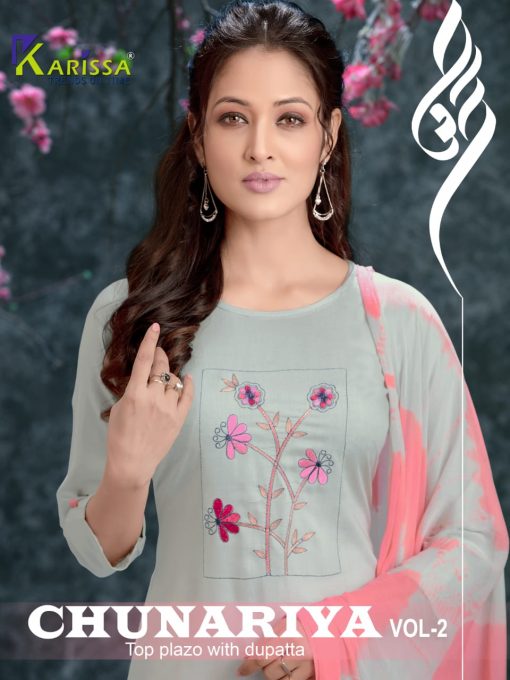 Karissa Chunariya Vol 2 Kurti with Dupatta Bottom Wholesale Catalog 8 Pcs 1 510x680 - Karissa Chunariya Vol 2 Kurti with Dupatta Bottom Wholesale Catalog 8 Pcs