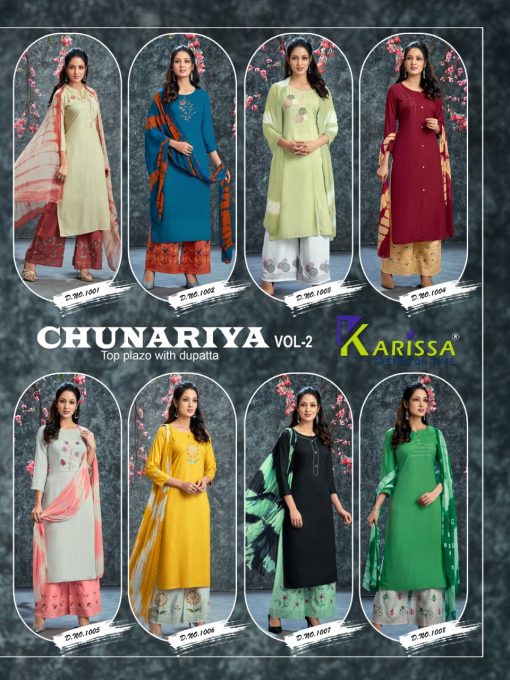 Karissa Chunariya Vol 2 Kurti with Dupatta Bottom Wholesale Catalog 8 Pcs 11 510x680 - Karissa Chunariya Vol 2 Kurti with Dupatta Bottom Wholesale Catalog 8 Pcs