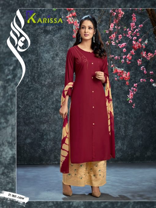 Karissa Chunariya Vol 2 Kurti with Dupatta Bottom Wholesale Catalog 8 Pcs 6 510x680 - Karissa Chunariya Vol 2 Kurti with Dupatta Bottom Wholesale Catalog 8 Pcs