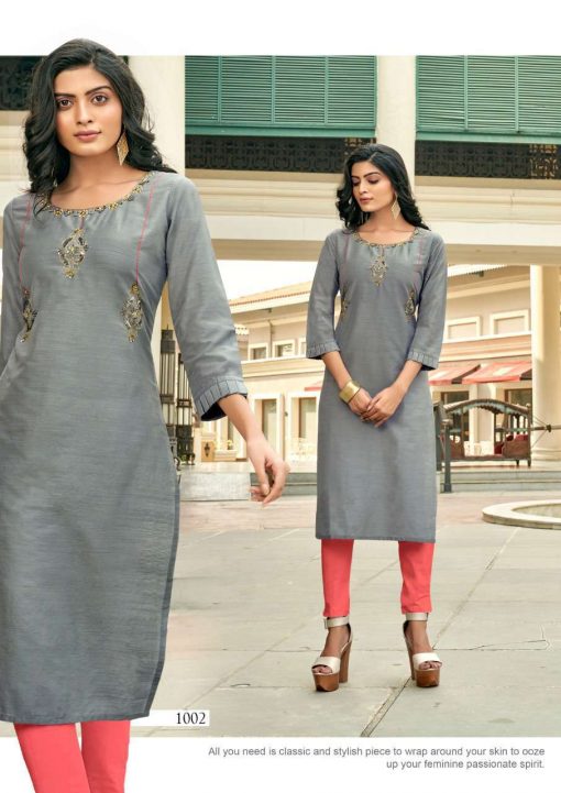 Karissa Riwaaz Kurti Wholesale Catalog 6 Pcs 5 510x721 - Karissa Riwaaz Kurti Wholesale Catalog 6 Pcs