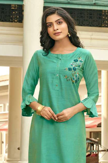 Karissa Riwaaz Kurti Wholesale Catalog 6 Pcs Suratfabric