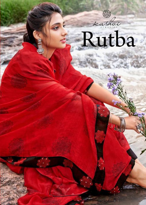 Kashvi Rutba by Lt Fabrics Saree Sari Wholesale Catalog 10 Pcs 1 1 510x714 - Kashvi Rutba by Lt Fabrics Saree Sari Wholesale Catalog 10 Pcs