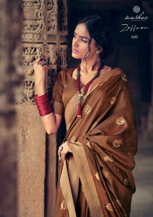 Kashvi Zaffran by Lt Fabrics Saree Sari Wholesale Catalog 10 Pcs 21 510x720 - Kashvi Zaffran by Lt Fabrics Saree Sari Wholesale Catalog 10 Pcs