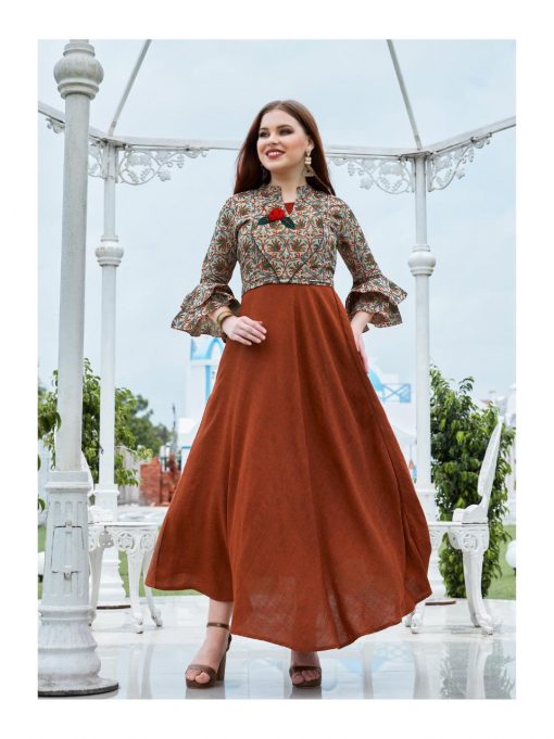 Kiana Crown Vol 2 Kurti Wholesale Catalog 4 Pcs 6 510x681 - Kiana Crown Vol 2 Kurti Wholesale Catalog 4 Pcs