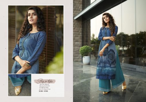 Kivi Fashion Fiesta Vol 4 by Kajree Kurti with Palazzo Wholesale Catalog 6 Pcs 1 510x357 - Kivi Fashion Fiesta Vol 4 by Kajree Kurti with Palazzo Wholesale Catalog 6 Pcs