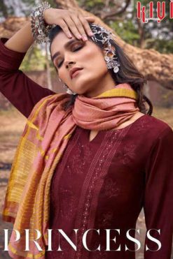 Kivi Princess by Kajree Kurti with Dupatta Bottom Wholesale Catalog 6 Pcs