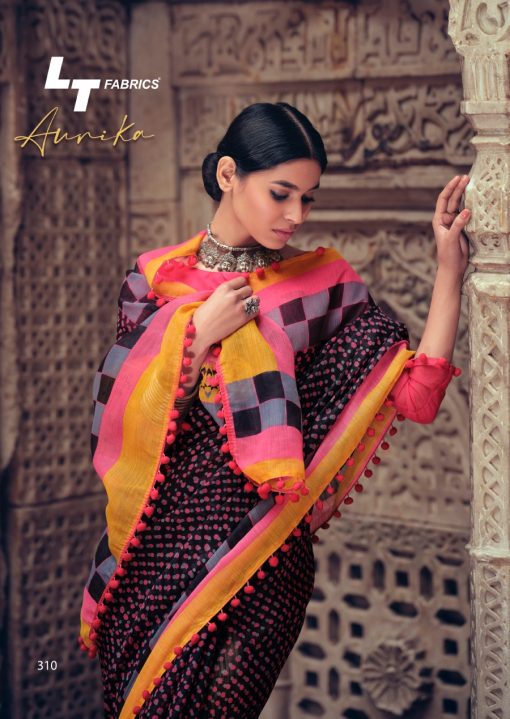 Lt Fabrics Aurika Saree Sari Wholesale Catalog 10 Pcs 18 510x719 - Lt Fabrics Aurika Saree Sari Wholesale Catalog 10 Pcs