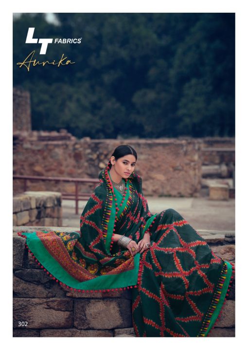 Lt Fabrics Aurika Saree Sari Wholesale Catalog 10 Pcs 4 510x719 - Lt Fabrics Aurika Saree Sari Wholesale Catalog 10 Pcs