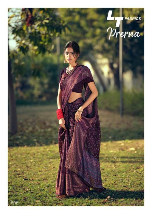 Lt Fabrics Prerna Saree Sari Wholesale Catalog 10 Pcs 12 510x720 - Lt Fabrics Prerna Saree Sari Wholesale Catalog 10 Pcs