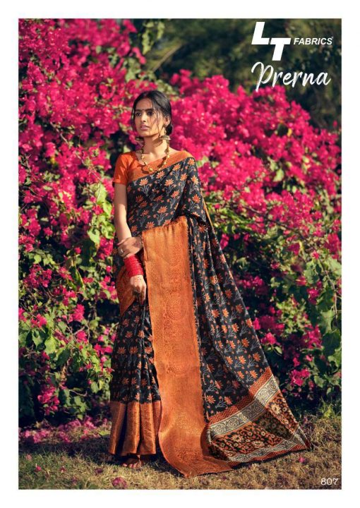 Lt Fabrics Prerna Saree Sari Wholesale Catalog 10 Pcs 15 510x720 - Lt Fabrics Prerna Saree Sari Wholesale Catalog 10 Pcs