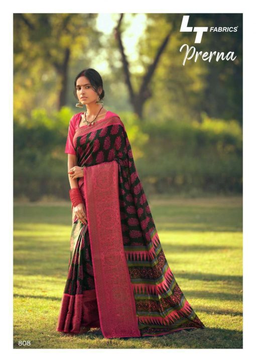 Lt Fabrics Prerna Saree Sari Wholesale Catalog 10 Pcs 20 510x720 - Lt Fabrics Prerna Saree Sari Wholesale Catalog 10 Pcs