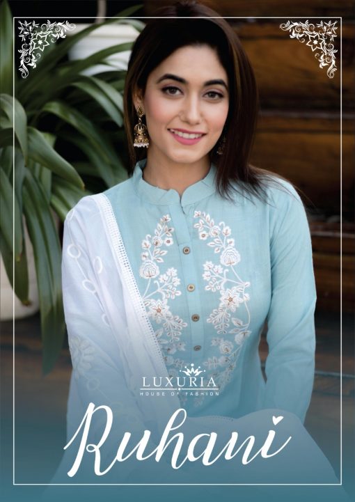 Luxuria Ruhani Kurti with Dupatta Wholesale Catalog 4 Pcs 1 510x721 - Luxuria Ruhani Kurti with Dupatta Wholesale Catalog 4 Pcs