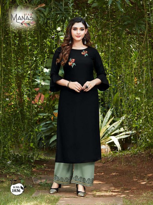 Manas Anishka Vol 5 Kurti with Palazzo Wholesale Catalog 8 Pcs 3 510x680 - Manas Anishka Vol 5 Kurti with Palazzo Wholesale Catalog 8 Pcs