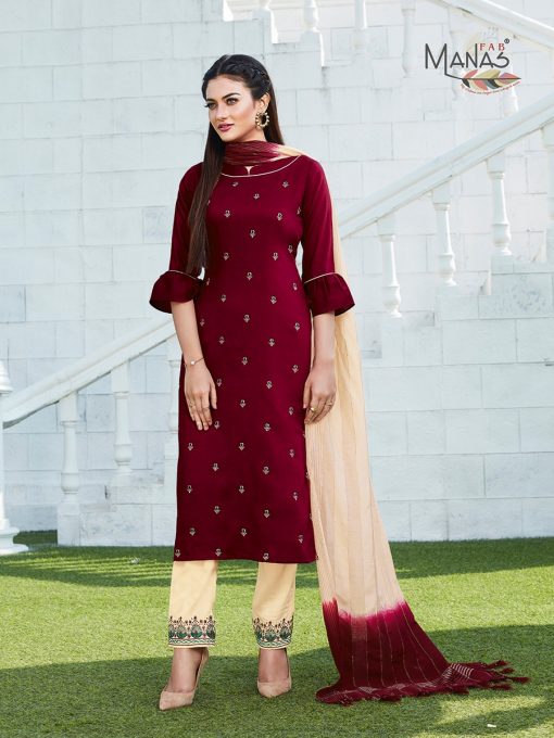 Manas Delight Vol 2 Kurti with Dupatta Bottom Wholesale Catalog 6 Pcs 5 510x680 - Manas Delight Vol 2 Kurti with Dupatta Bottom Wholesale Catalog 6 Pcs