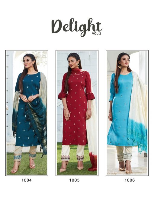 Manas Delight Vol 2 Kurti with Dupatta Bottom Wholesale Catalog 6 Pcs 7 510x680 - Manas Delight Vol 2 Kurti with Dupatta Bottom Wholesale Catalog 6 Pcs