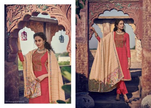 Mumtaz Arts Shikargah Karachi Salwar Suit Wholesale Catalog 5 Pcs 2 510x364 - Mumtaz Arts Shikargah Karachi Salwar Suit Wholesale Catalog 5 Pcs