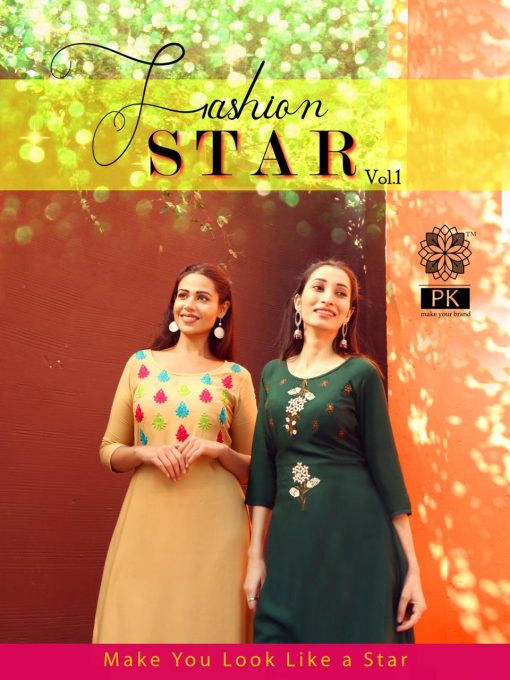 Pk Fashion Star Vol 1 Kurti Wholesale Catalog 10 Pcs 1 510x680 - Pk Fashion Star Vol 1 Kurti Wholesale Catalog 10 Pcs