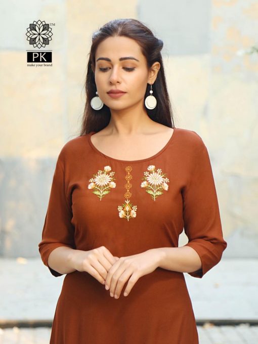 Pk Fashion Star Vol 1 Kurti Wholesale Catalog 10 Pcs 5 510x680 - Pk Fashion Star Vol 1 Kurti Wholesale Catalog 10 Pcs