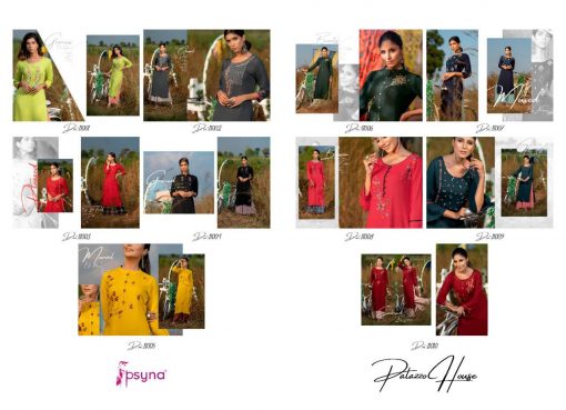 Psyna Palazzo House Vol 10 Kurti with Palazzo Wholesale Catalog 10 Pcs 13 510x369 - Psyna Palazzo House Vol 11 Kurti with Palazzo Wholesale Catalog 10 Pcs