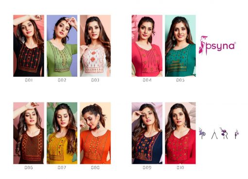 Psyna Pari Vol 8 Kurti Wholesale Catalog 10 Pcs 12 510x369 - Psyna Pari Vol 8 Kurti Wholesale Catalog 10 Pcs