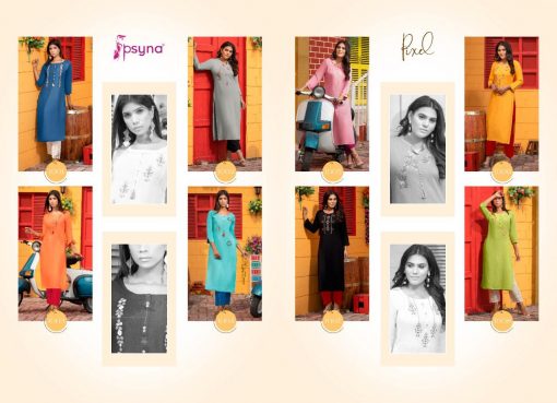 Psyna Pixel Kurti Wholesale Catalog 8 Pcs 11 510x369 - Psyna Pixel Kurti Wholesale Catalog 8 Pcs