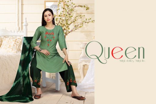 Queen Kurti with Dupatta Bottom Wholesale Catalog 8 Pcs 2 510x340 - Queen Kurti with Dupatta Bottom Wholesale Catalog 8 Pcs