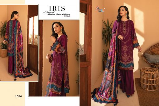 Shree Fabs Iris Vol 3 Premium Cotton Collection Salwar Suit Wholesale Catalog 7 Pcs 6 510x342 - Shree Fabs Iris Vol 3 Premium Cotton Collection Salwar Suit Wholesale Catalog 7 Pcs