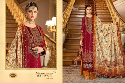 Shree Fabs Mbroidered Mariya B Vol 12 Nx Salwar Suit Wholesale Catalog 3 Pcs 2 510x340 - Shree Fabs Mbroidered Mariya B Vol 12 Nx Salwar Suit Wholesale Catalog 3 Pcs