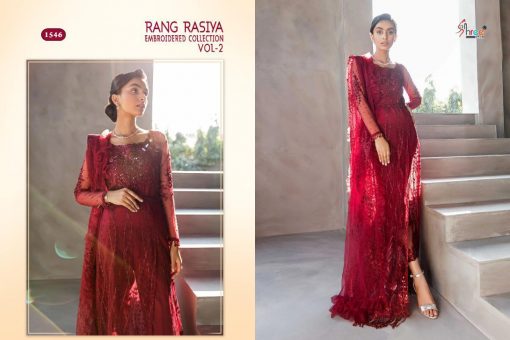 Shree Fabs Rang Rasiya Embroidered Collection Vol 2 Salwar Suit Wholesale Catalog 3 Pcs 4 510x340 - Shree Fabs Rang Rasiya Embroidered Collection Vol 2 Salwar Suit Wholesale Catalog 3 Pcs