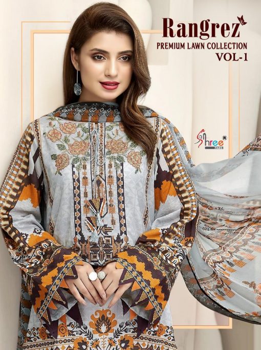 Shree Fabs Rangrez Lawn Premium Collection Vol 1 Salwar Suit Wholesale Catalog 6 Pcs 1 510x684 - Shree Fabs Rangrez Premium Lawn Collection Vol 1 Salwar Suit Wholesale Catalog 6 Pcs