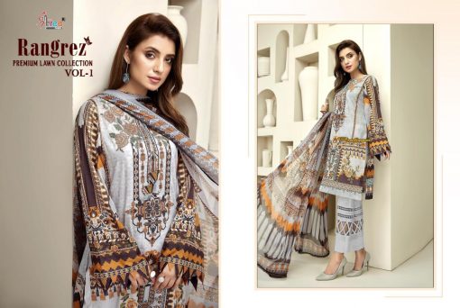 Shree Fabs Rangrez Lawn Premium Collection Vol 1 Salwar Suit Wholesale Catalog 6 Pcs 10 510x342 - Shree Fabs Rangrez Premium Lawn Collection Vol 1 Salwar Suit Wholesale Catalog 6 Pcs