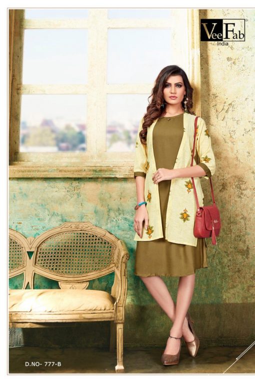 Vee Fab Femina Kurti Wholesale Catalog 4 Pcs 2 510x765 - Vee Fab Femina Kurti Wholesale Catalog 4 Pcs