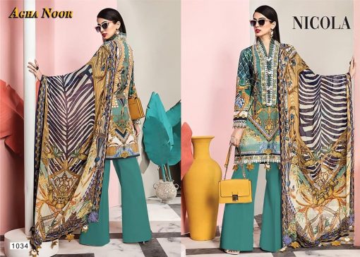 Agha Noor Vol 3 Luxury Lawn Collection Salwar Suit Wholesale Catalog 10 Pcs 7 510x364 - Agha Noor Vol 3 Luxury Lawn Collection Salwar Suit Wholesale Catalog 10 Pcs