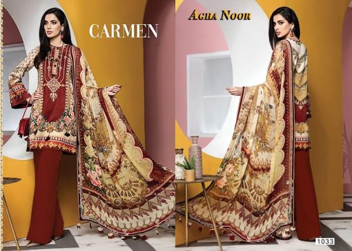 Agha Noor Vol 3 Luxury Lawn Collection Salwar Suit Wholesale Catalog 10 Pcs 8 510x364 - Agha Noor Vol 3 Luxury Lawn Collection Salwar Suit Wholesale Catalog 10 Pcs