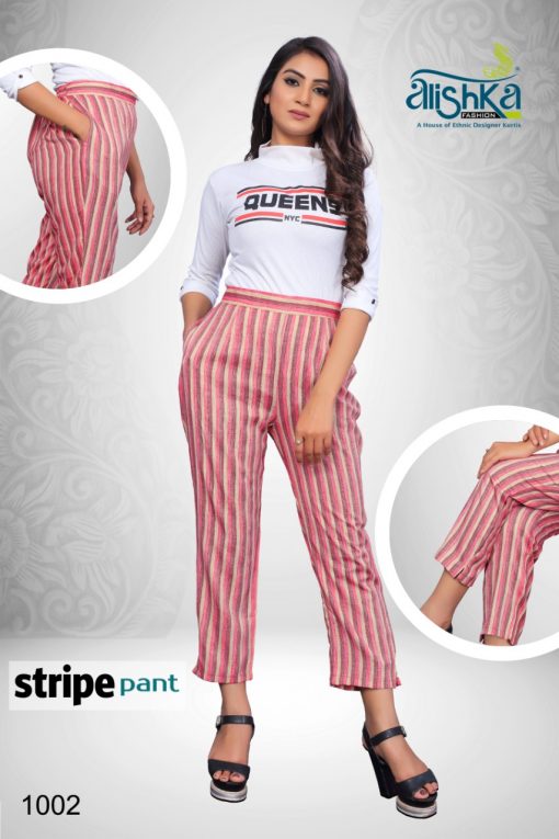 Alishka Stripe Pant Wholesale Catalog 4 Pcs 4 510x765 - Alishka Stripe Pant Wholesale Catalog 4 Pcs