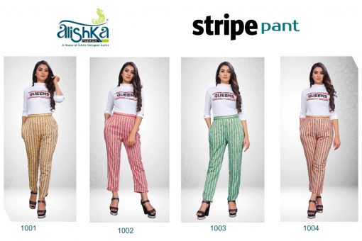 Alishka Stripe Pant Wholesale Catalog 4 Pcs 5 510x340 - Alishka Stripe Pant Wholesale Catalog 4 Pcs