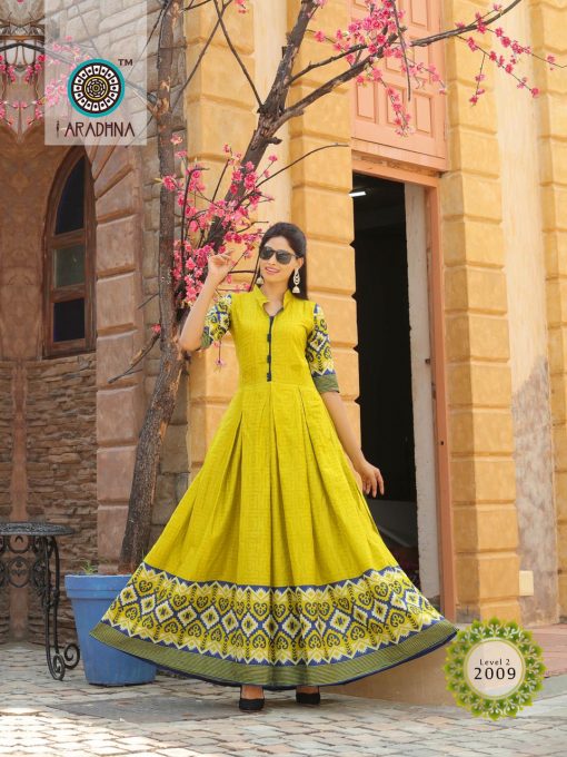 Aradhna Level Vol 2 Kurti Wholesale Catalog 10 Pcs 14 510x680 - Aradhna Level Vol 2 Kurti Wholesale Catalog 10 Pcs