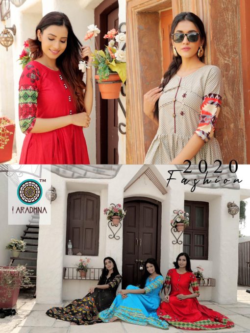 Aradhna Level Vol 2 Kurti Wholesale Catalog 10 Pcs 7 510x680 - Aradhna Level Vol 2 Kurti Wholesale Catalog 10 Pcs